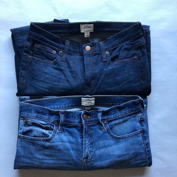J. Crew Denim - 2 pairs of J Crew toothpick jeans